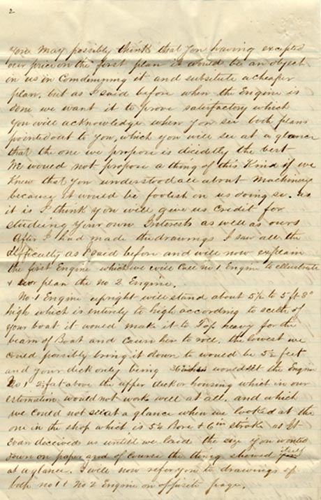 Page 2 of letter from E. H. Frazier & Co. to E. S. Askew & Brother, March 10, 1871