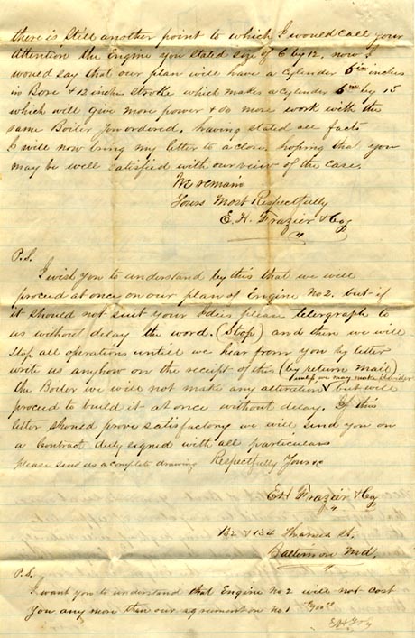 Page 4 of letter from E. H. Frazier & Co. to E. S. Askew & Brother, March 10, 1871