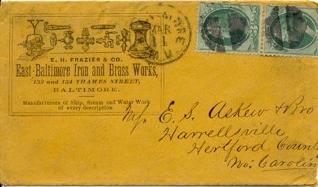 Envelope from E. H. Frazier & Co.