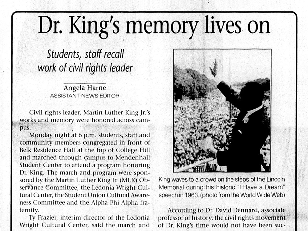 Dr. King's Memory Lives On